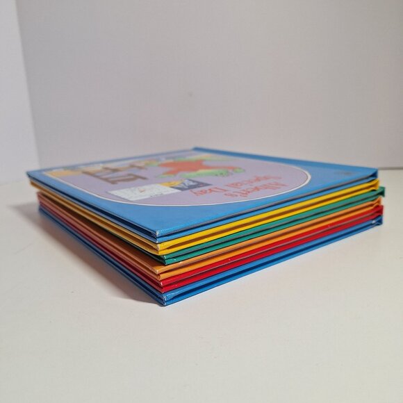 6 AlphaPets Book Lot A, B, C, D, F, G Grolier Vintage Hardcover Alphabet Books - Picture 12 of 12